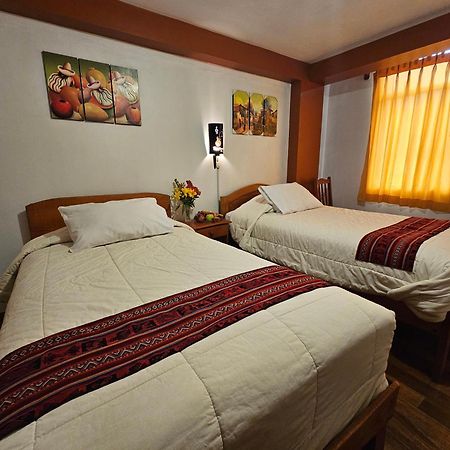 Hostal Con Vista A La Ciudad Santa Ana Cuzco Esterno foto