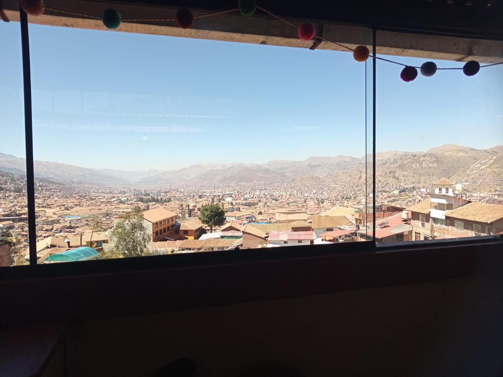 Hostal Con Vista A La Ciudad Santa Ana Cuzco Esterno foto