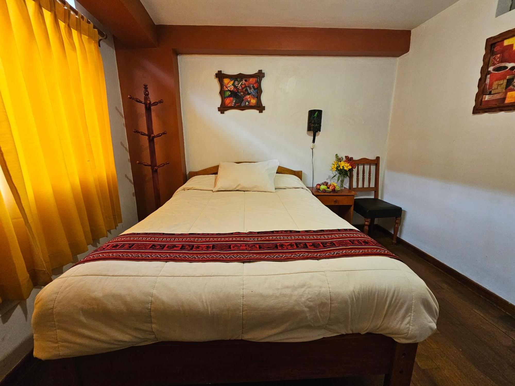 Hostal Con Vista A La Ciudad Santa Ana Cuzco Esterno foto