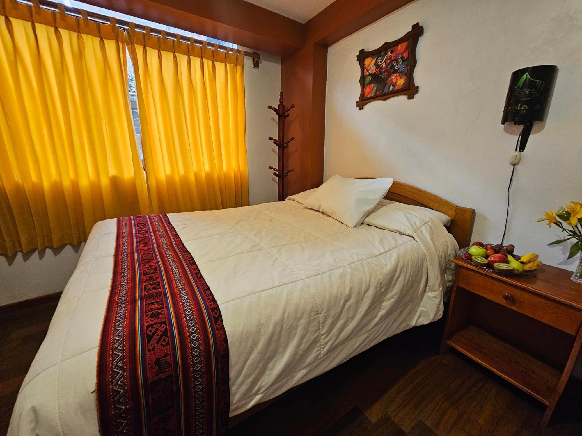Hostal Con Vista A La Ciudad Santa Ana Cuzco Esterno foto
