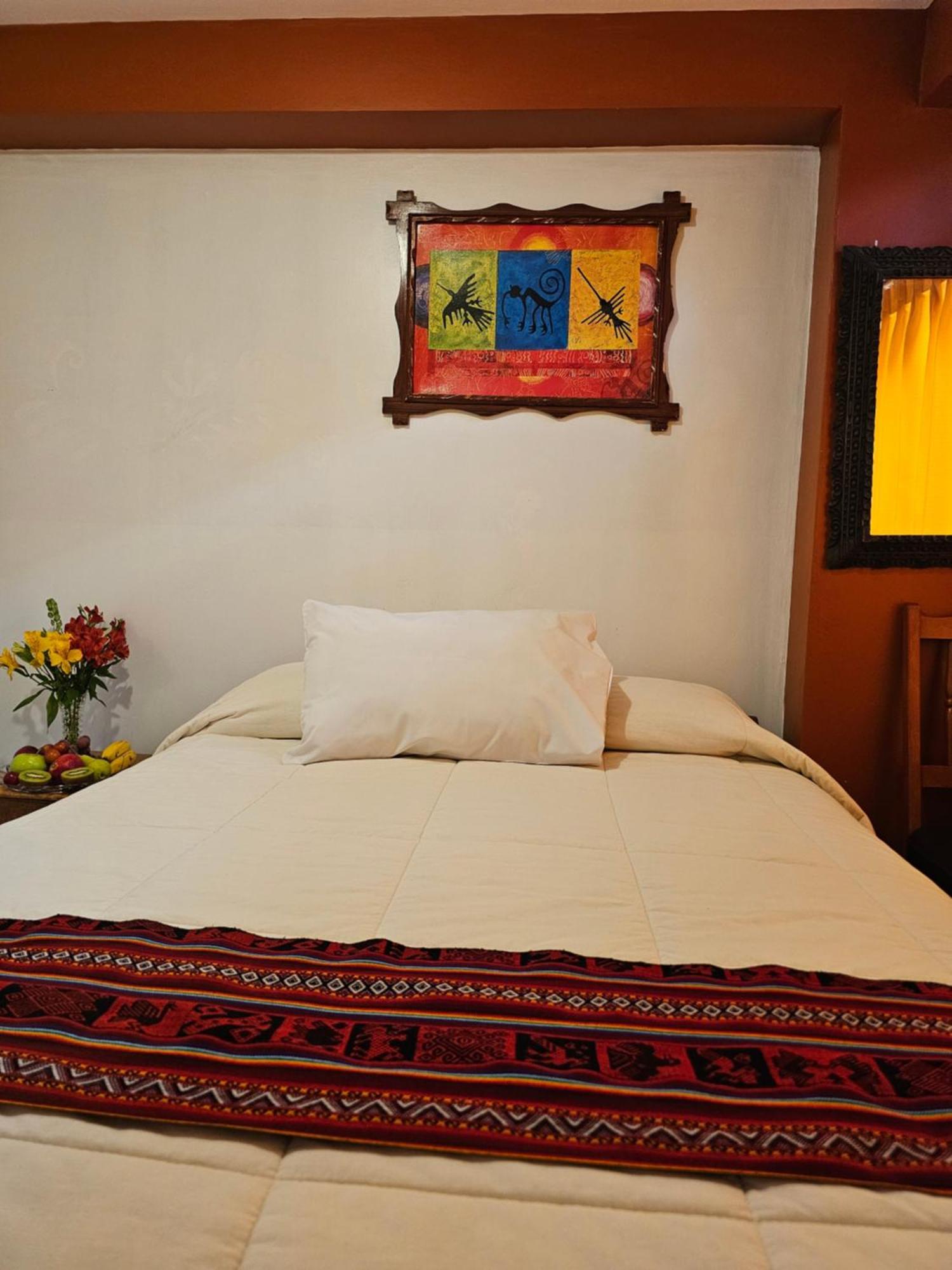 Hostal Con Vista A La Ciudad Santa Ana Cuzco Esterno foto