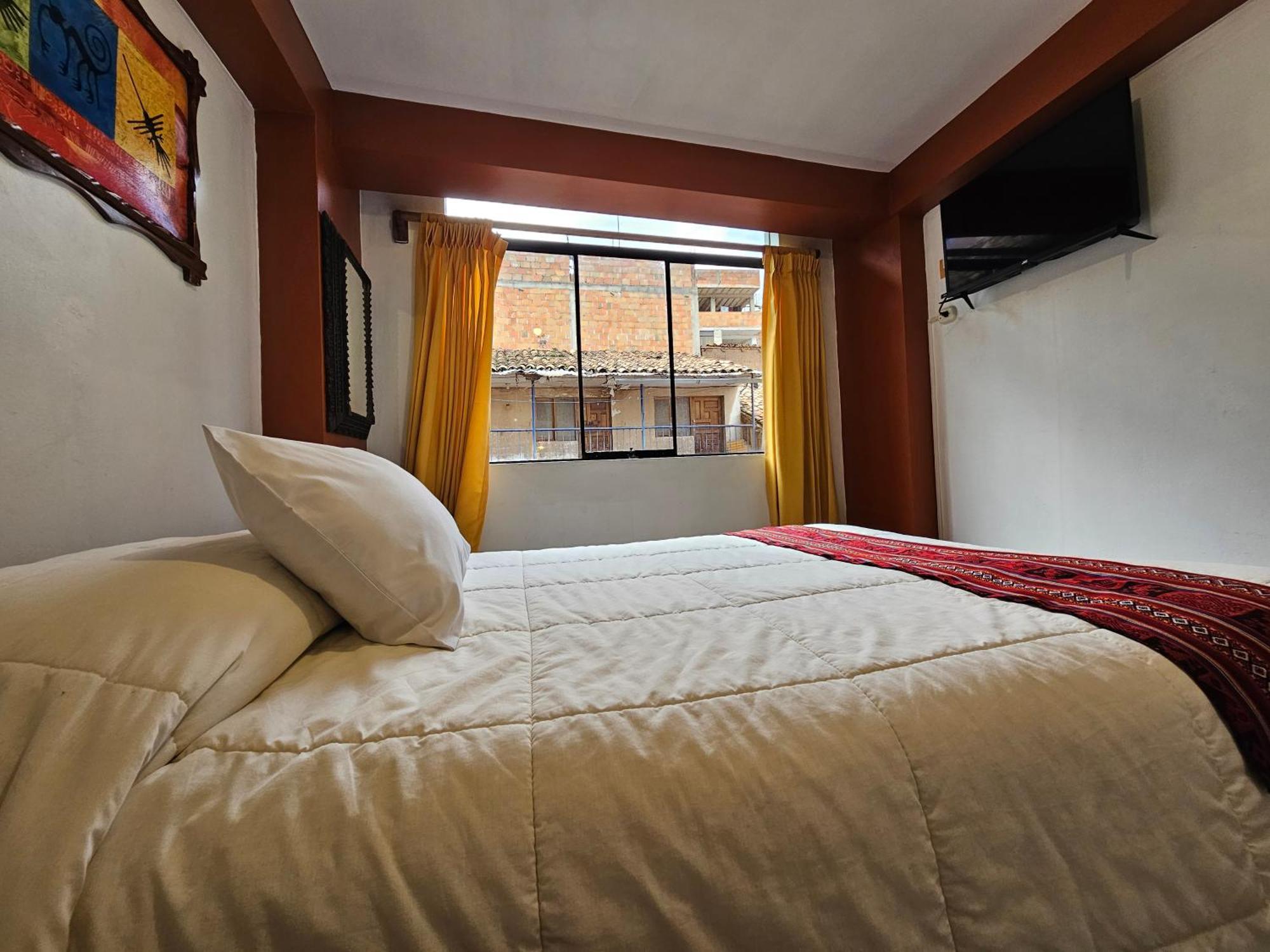 Hostal Con Vista A La Ciudad Santa Ana Cuzco Esterno foto