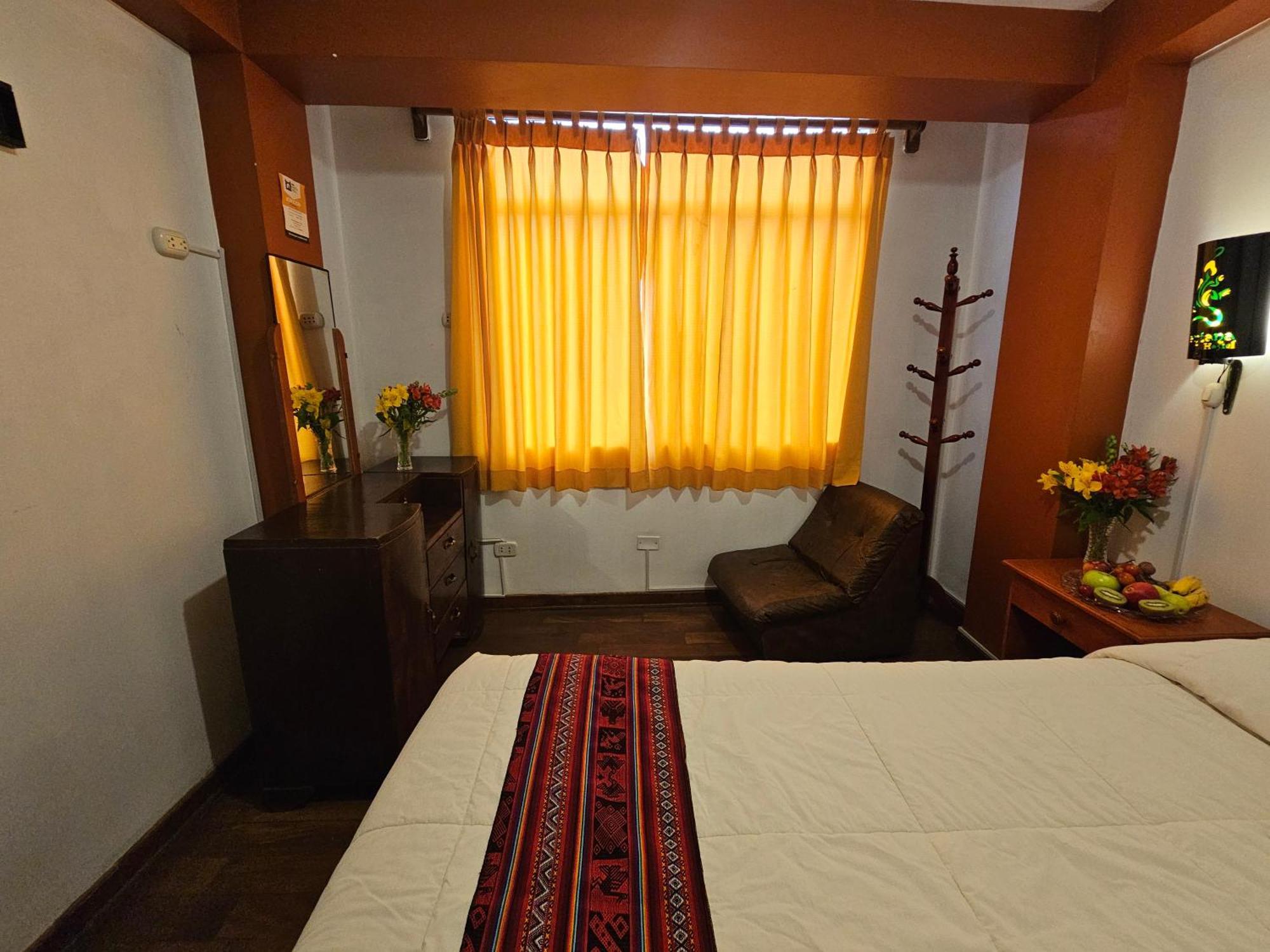 Hostal Con Vista A La Ciudad Santa Ana Cuzco Esterno foto