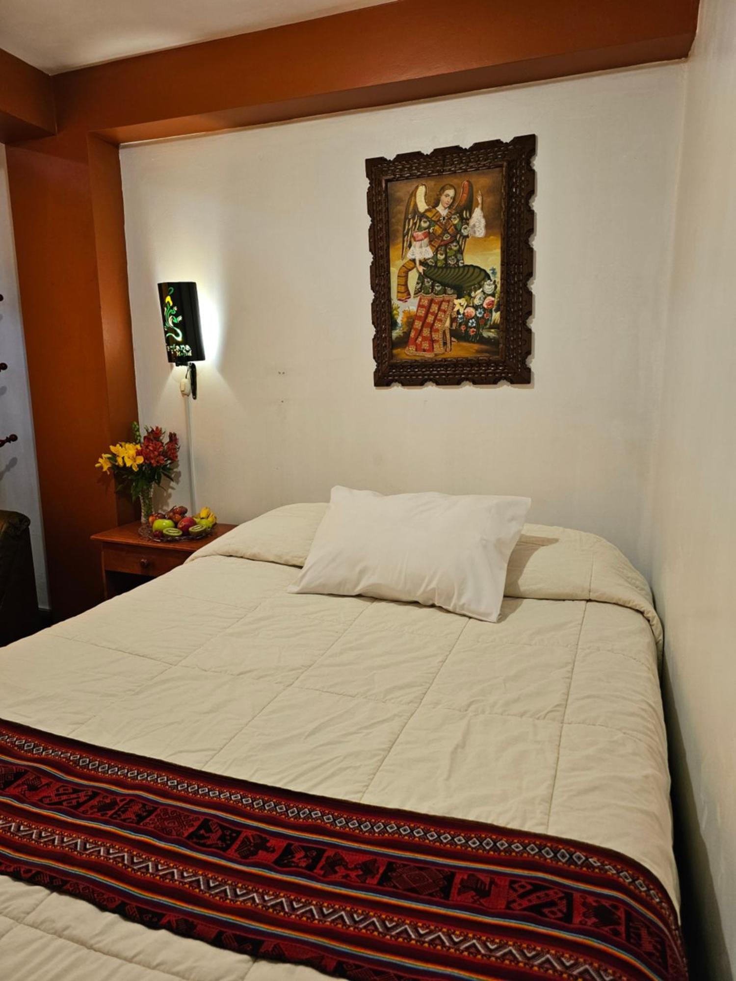 Hostal Con Vista A La Ciudad Santa Ana Cuzco Esterno foto