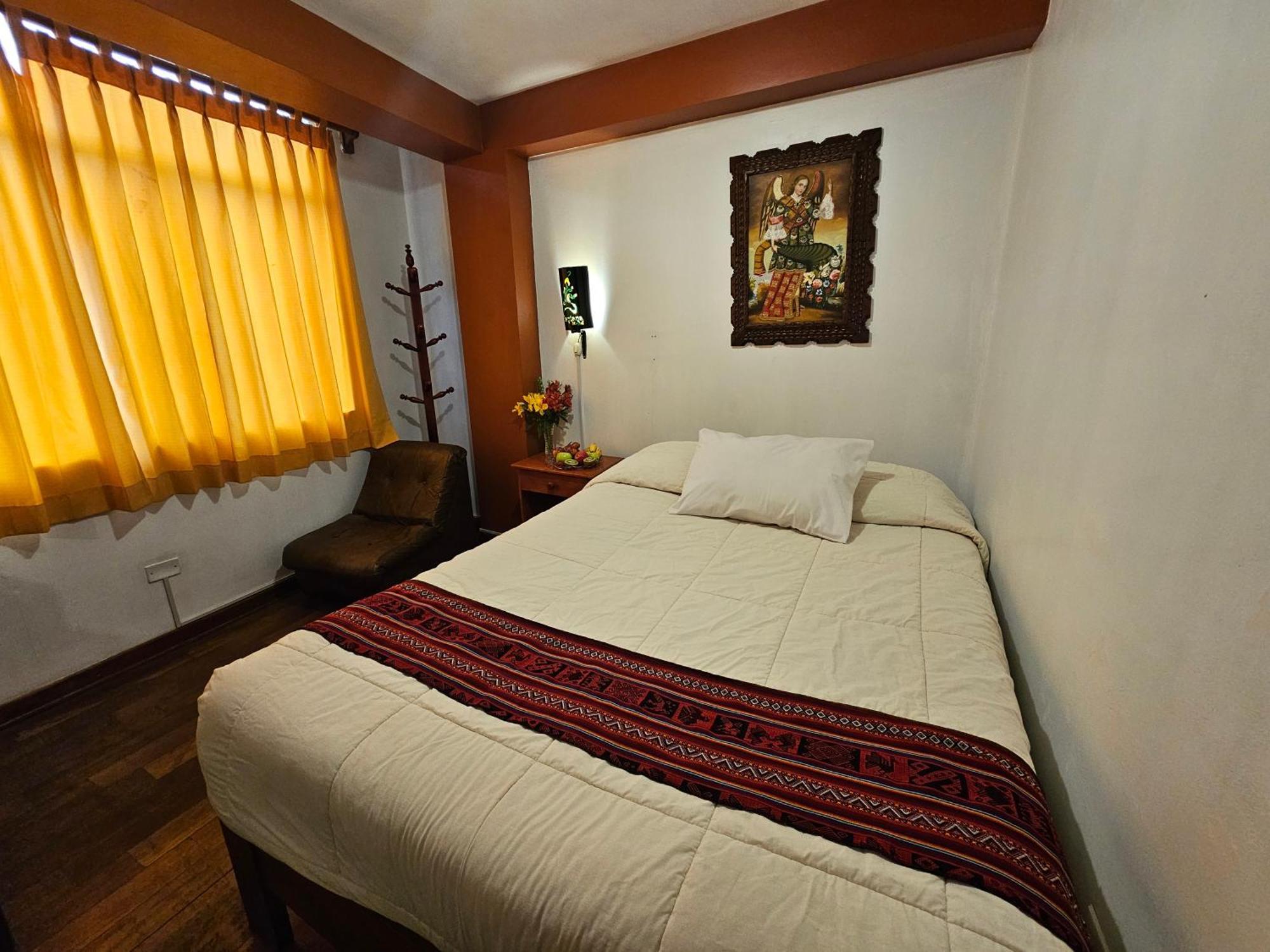 Hostal Con Vista A La Ciudad Santa Ana Cuzco Esterno foto