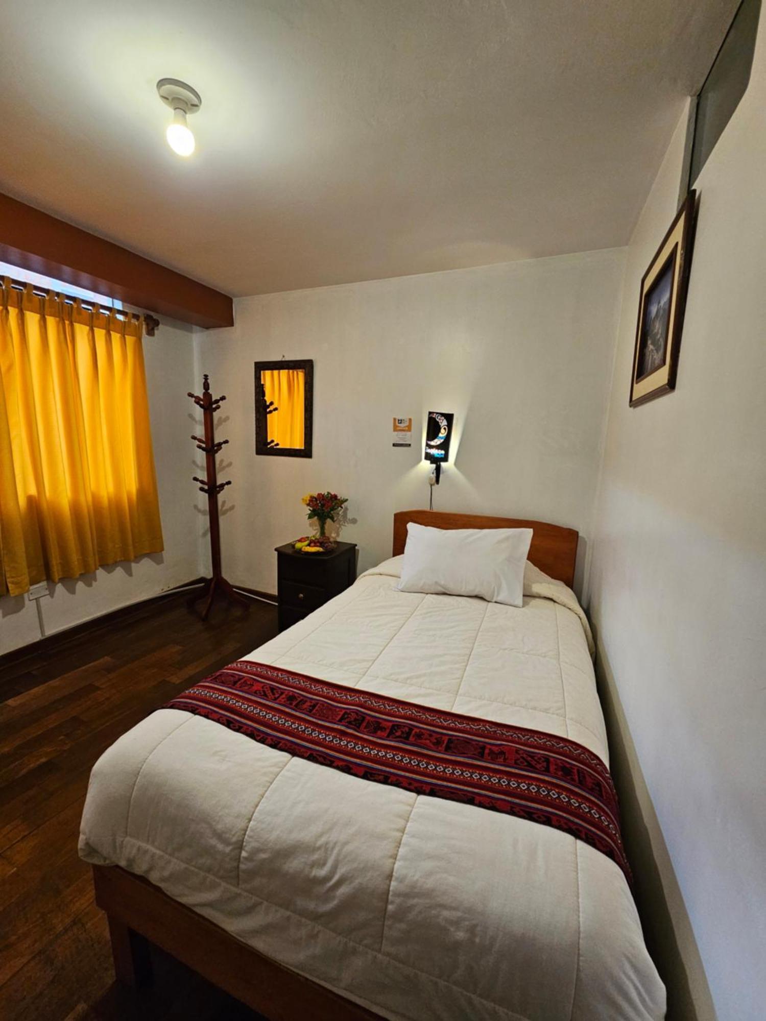 Hostal Con Vista A La Ciudad Santa Ana Cuzco Esterno foto
