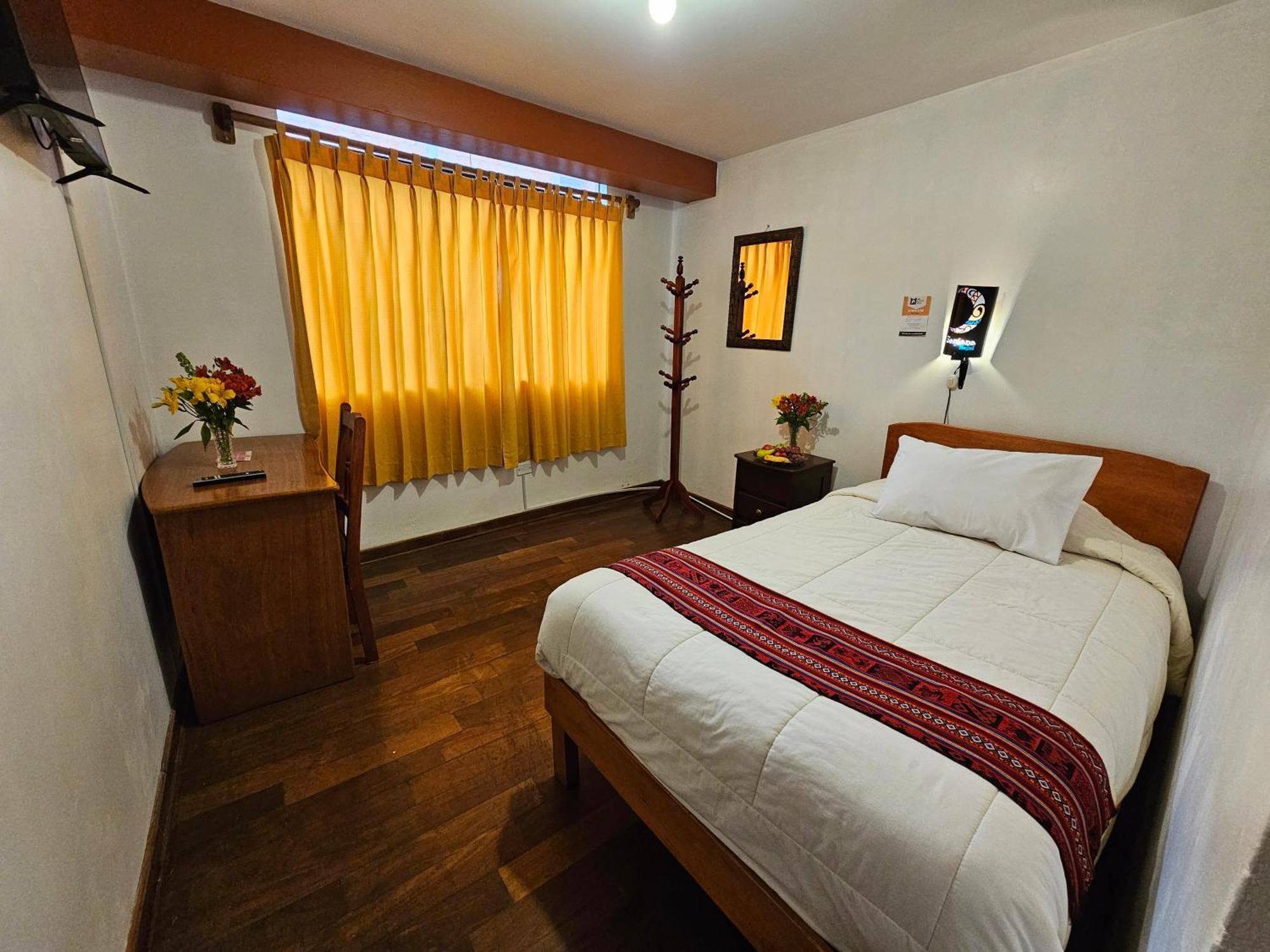 Hostal Con Vista A La Ciudad Santa Ana Cuzco Esterno foto