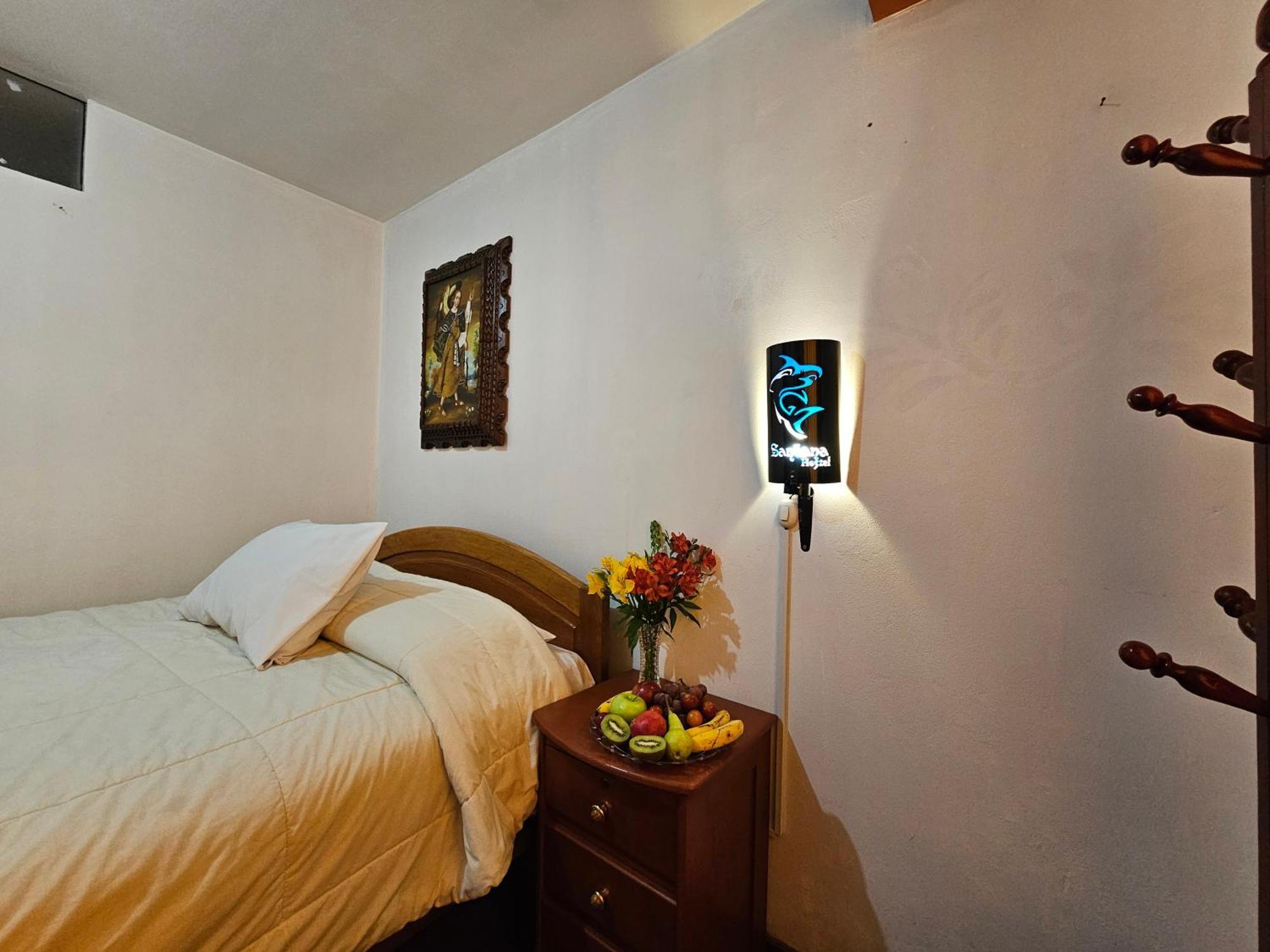 Hostal Con Vista A La Ciudad Santa Ana Cuzco Esterno foto