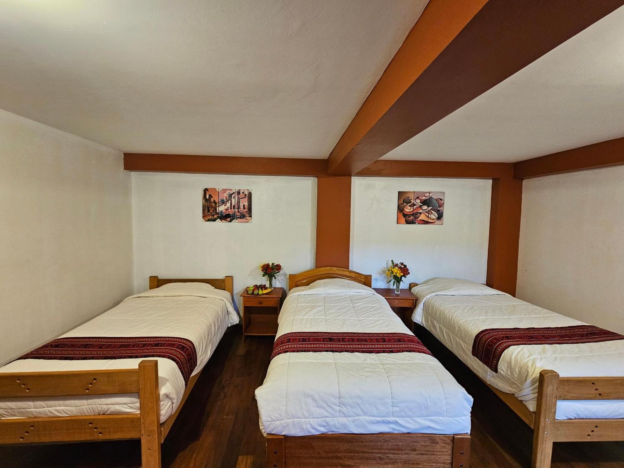 Hostal Con Vista A La Ciudad Santa Ana Cuzco Esterno foto
