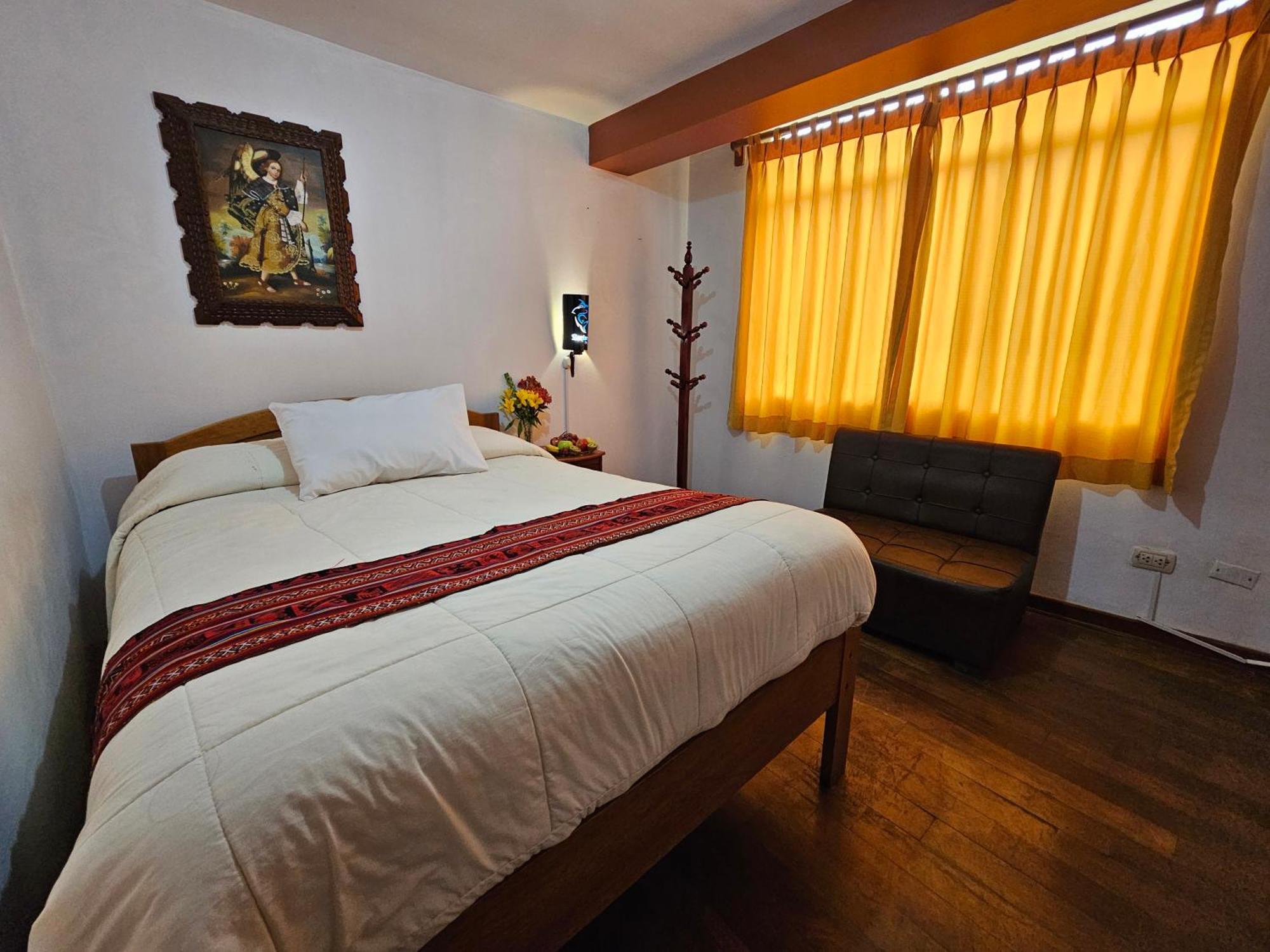 Hostal Con Vista A La Ciudad Santa Ana Cuzco Esterno foto