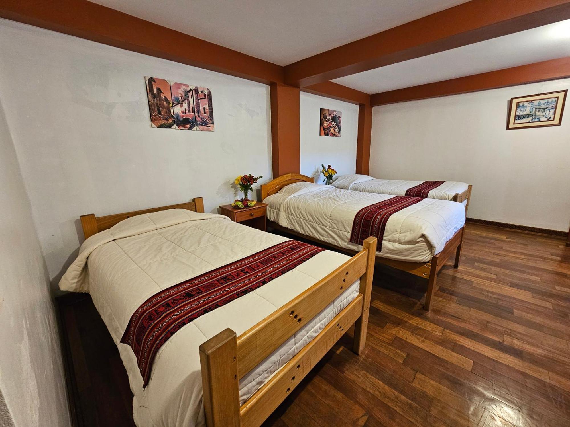 Hostal Con Vista A La Ciudad Santa Ana Cuzco Esterno foto