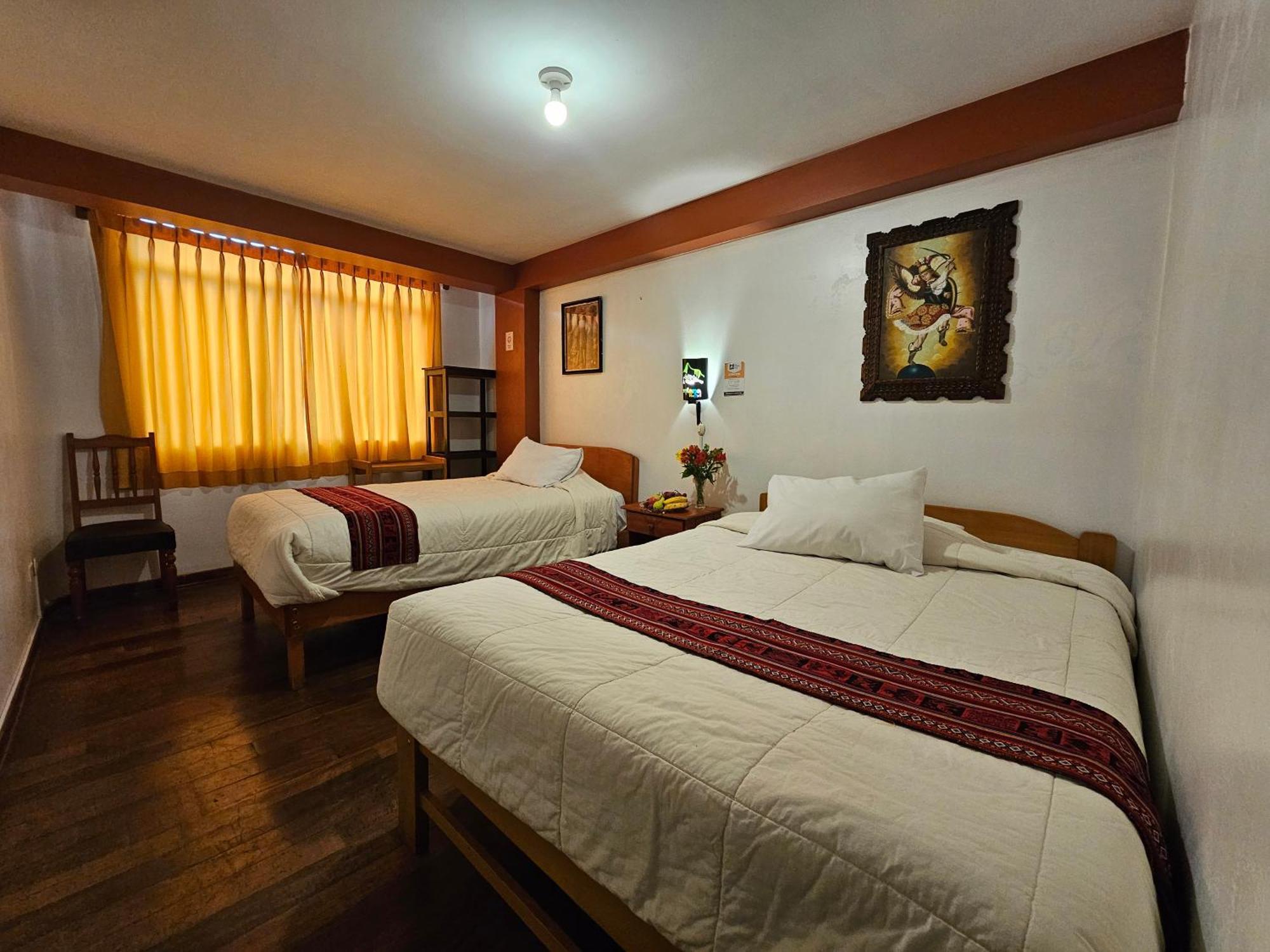 Hostal Con Vista A La Ciudad Santa Ana Cuzco Esterno foto