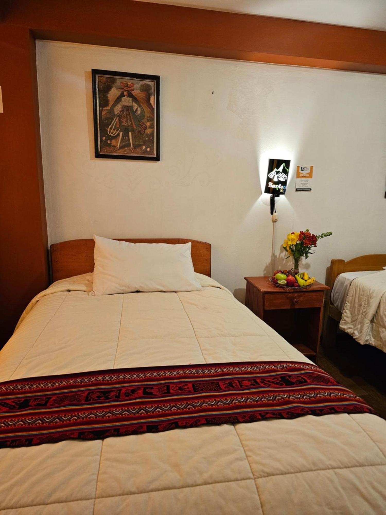 Hostal Con Vista A La Ciudad Santa Ana Cuzco Esterno foto